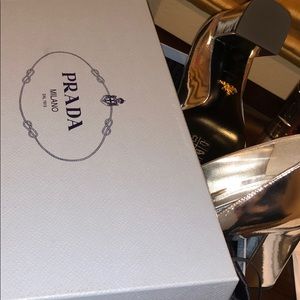 Prada pump heels